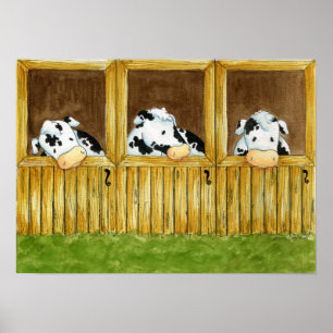 Poster Barnyard Grapevine Imprimer