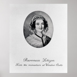 Poster Baronne Louise Lehzen