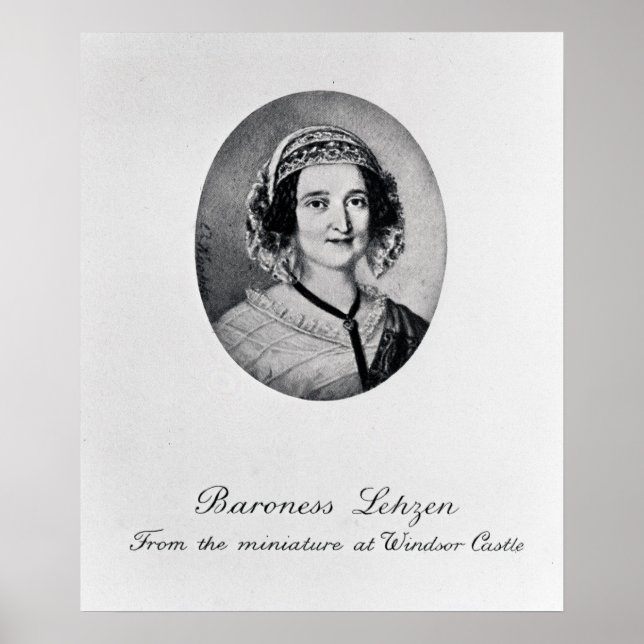 Poster Baronne Louise Lehzen (Devant)