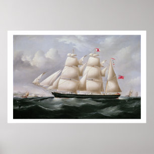 Poster Barque de tondeuse "Procymatia" outre de Douvres