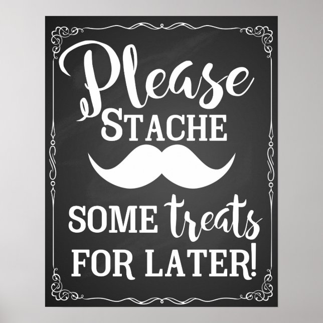 Poster barre de bonbons panneau de table douce mariage ta (Devant)