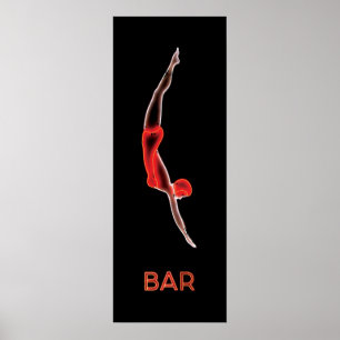 Poster Barre de plongée