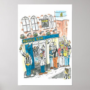 Poster barre de rosies