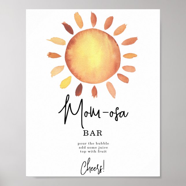 Poster Barre d'osa mOM (Devant)