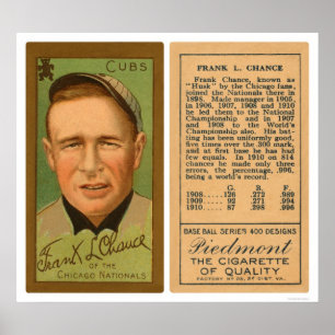 Poster Base-ball 1911 de CUB d'occasion de Frank