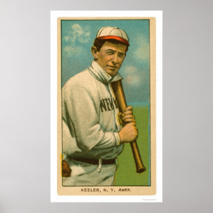 Poster Base-ball petit 1909 de Willie Keeler
