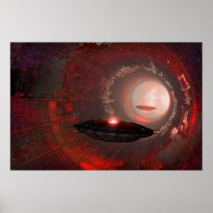 Poster Base secrète UFO