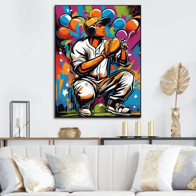 Poster baseball (Créateur téléchargé)