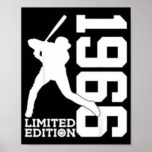 Poster Baseball édition limitée 60e anniversaire 1966 