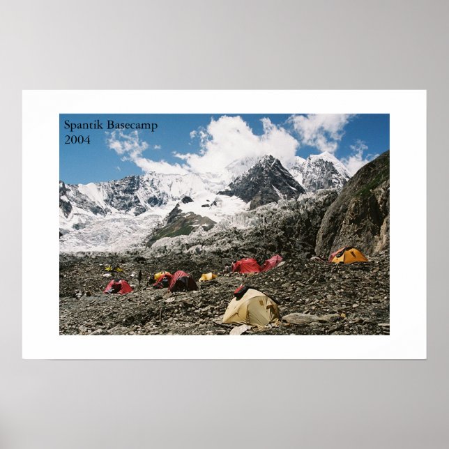 Poster Basecamp à 4200m (Devant)