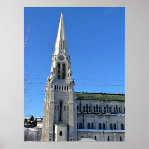 Poster Basilica of Sainte Anne de Beaupre, Québec, Canada