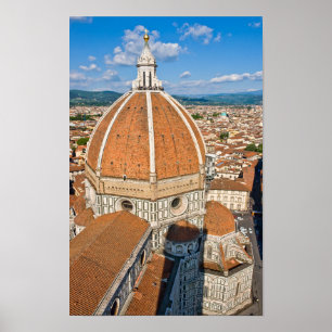Poster Basilique Duomo de Santa Maria del Fiore - Florenc