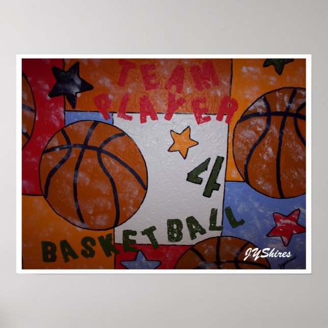 Poster Basket (Devant)