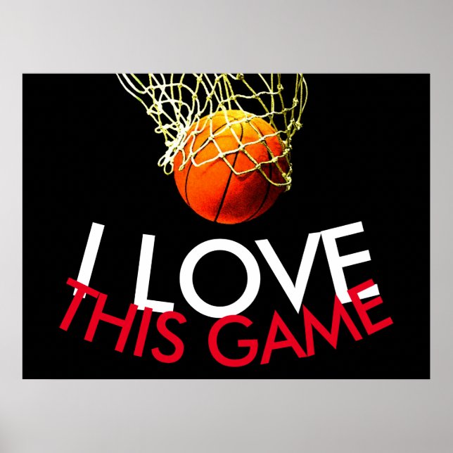 Poster Basket-ball (Devant)