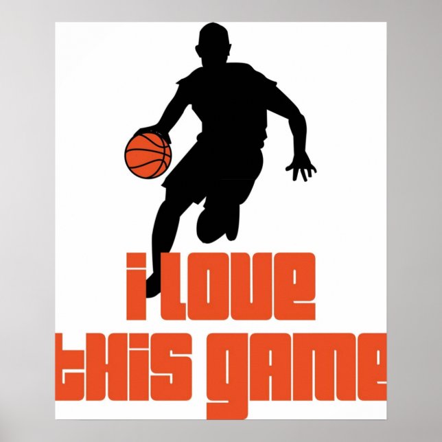 Poster Basket-ball (Devant)