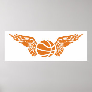 Poster basket-ball : ailes