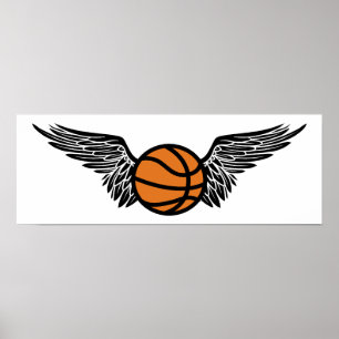 Poster basket-ball : ailes