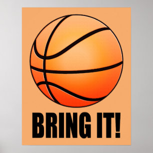 Poster Basket-Ball : Apportez-Le !