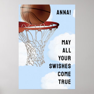 Poster Basket-ball Féminin