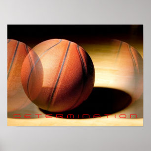 Poster Basket-ball Motivationnel unique Imprimer
