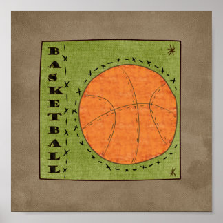 Poster Basket-ball (Sporty Collection)