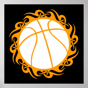 Poster basket-ball : tribalz