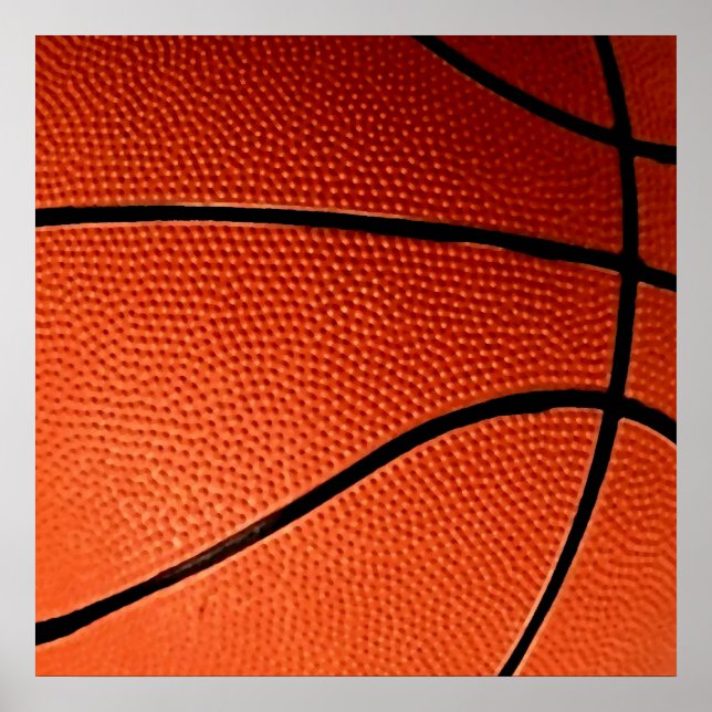Poster Basket de gros plan (Devant)