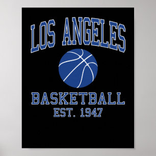 Poster Basket de Los Angeles