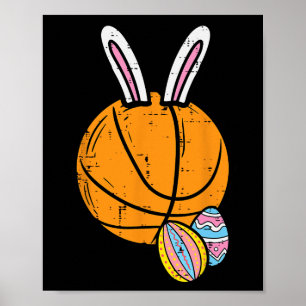 Poster Basket de Pâques lapin lapin Sports Hommes garçons