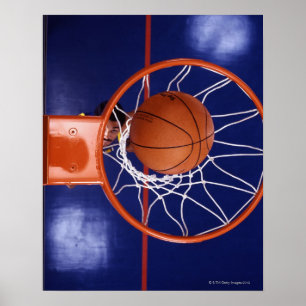 Poster basket en cerceau