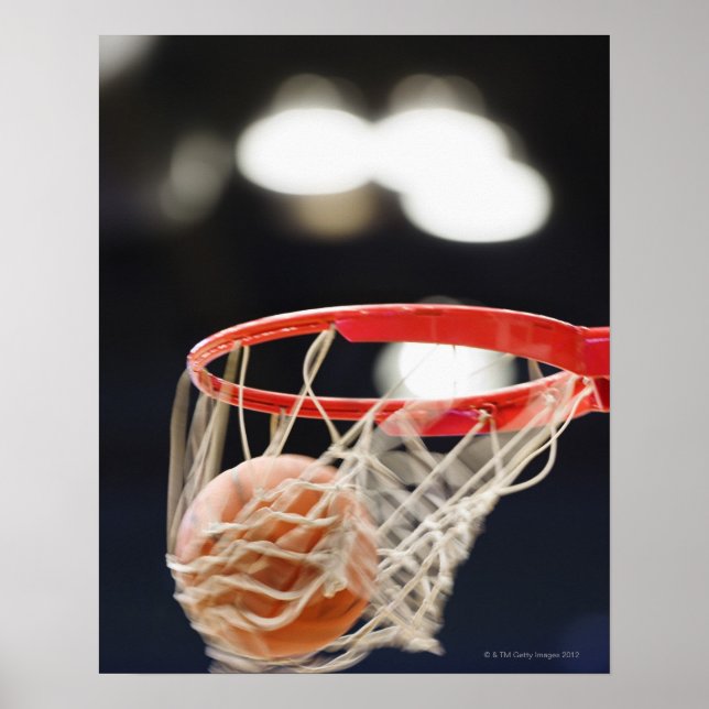 Poster Basket en panier. (Devant)