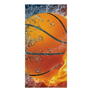 Poster Basket flamboyant