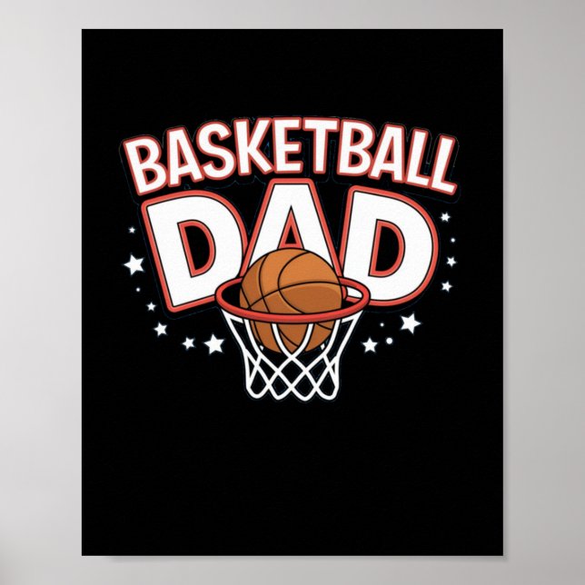 Poster Basket papa Premium (Devant)