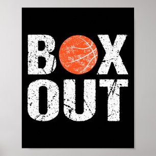 Poster Basketball Coach Box Out Dit Nouveauté Cadeau
