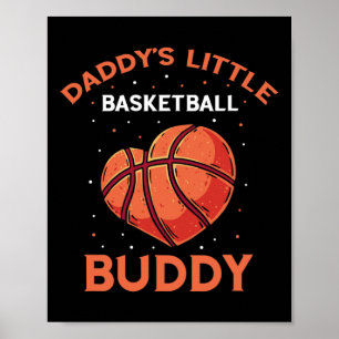 Poster Basketball Design - Fille Qui Aime Le Basketball E