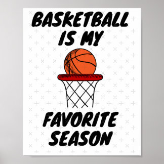 Poster Basketball Est Ma Saison Préférée 8