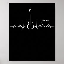 Bass Player Bass Guitare Heartbeat Music Instrumen