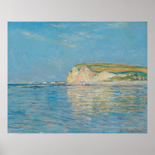 Poster Basse marée à Pourville, près de Dieppe (1882) par
