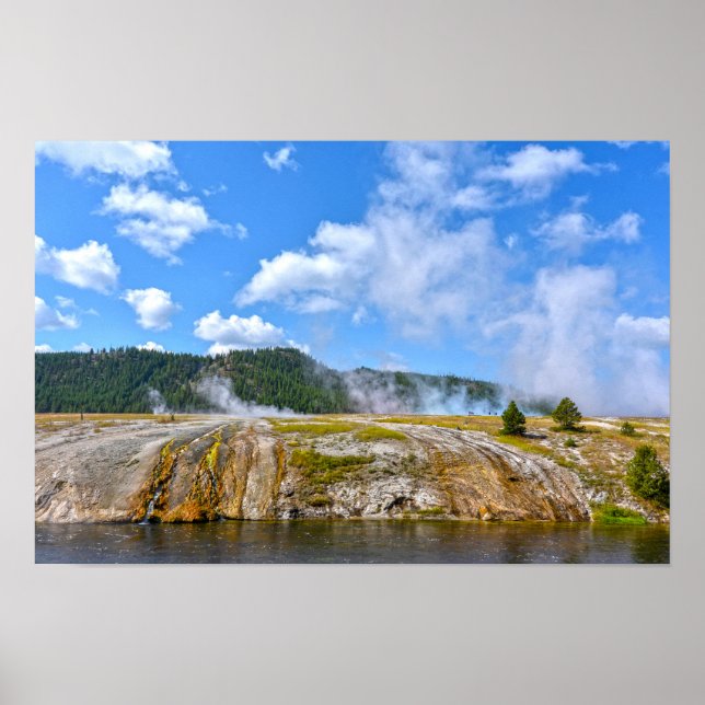 Poster Bassin Biscuit, Parc national de Yellowstone (Devant)