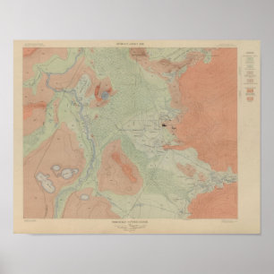 Poster Bassin de geyser de Firehole