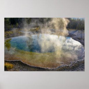Poster Bassin Morning Glory, Parc national de Yellowstone