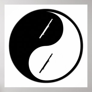 Poster Basson de Yin Yang