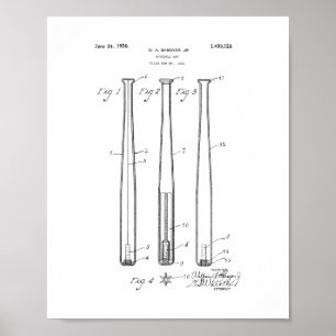 Poster Bat de baseball