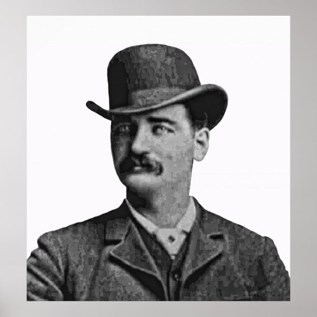 Poster BAT MASTERSON LAWMEN LEGEND de l'OLD WEST (Devant)