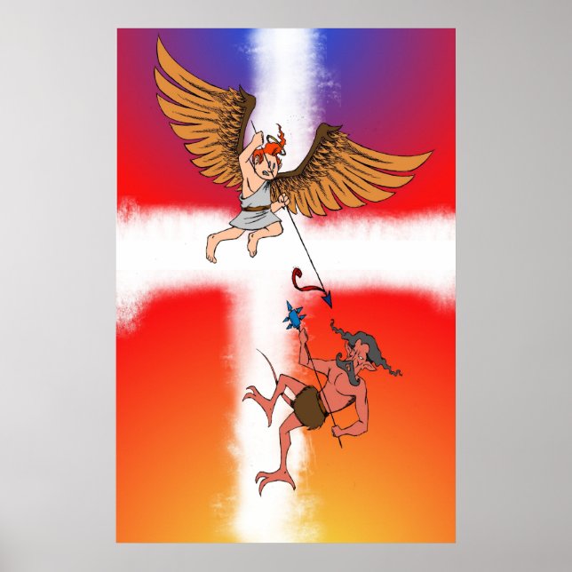 Poster bataille angélique (Devant)