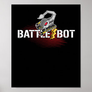 Poster Bataille Bot Robot Wars