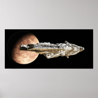 Poster Bataille Cruiser Quitter Orbit