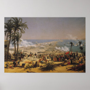 Poster Bataille d'Aboukir, le 25 juillet 1799
