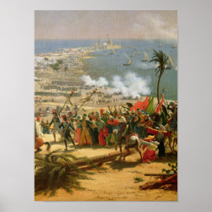 Poster Bataille d'Aboukir, le 25 juillet 1799