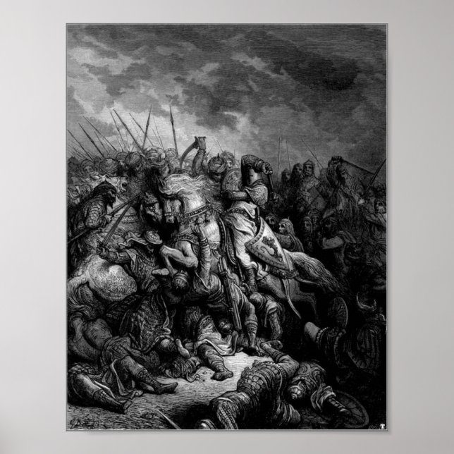 Poster Bataille d'Arsuf (Devant)
